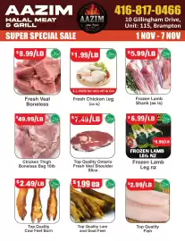 Aazim Halal Meat & Grill flyer week 40 Page 2