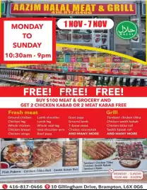 Aazim Halal Meat & Grill flyer week 40 Page 9