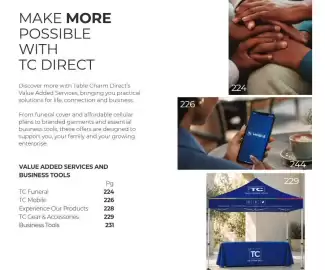 Table Charm Direct catalogue Page 223