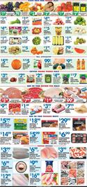 Met Foodmarkets weekly ad week 40 Page 4: Nathan's beef franks €5,99, Great american imitation crabmeat €3,99