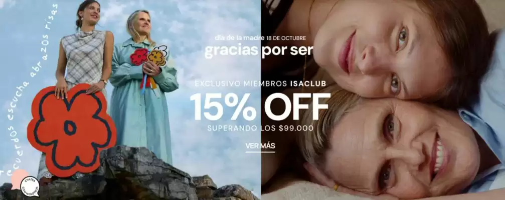 Isadora (válido hasta 18-10)