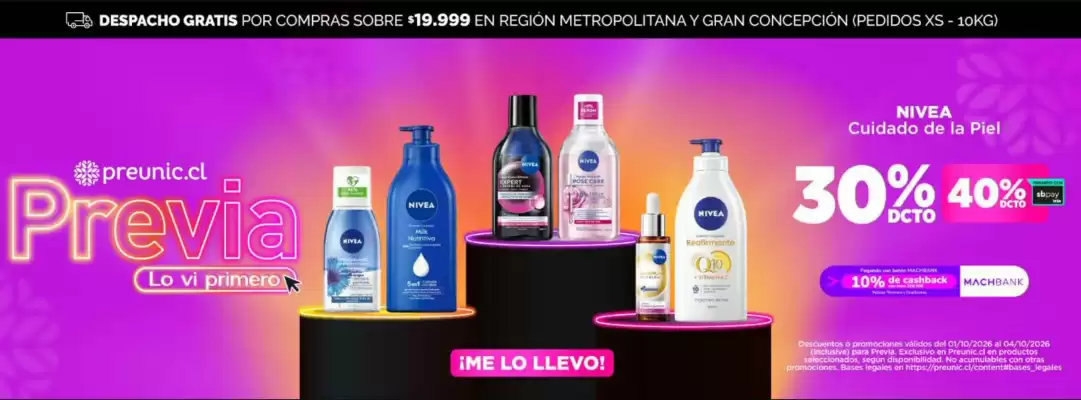 Preunic (válido hasta 6-10)