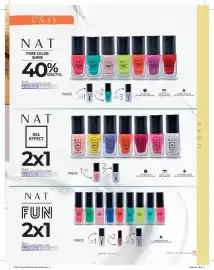 Catálogo Tua Página 9: UNAS NAT PURE COLOR SHINE 40% 10 ml. DSCTO. PRECIO UNITARIO $1.490 AHORA $894 c/u PASOS 10W-5.31 FLO