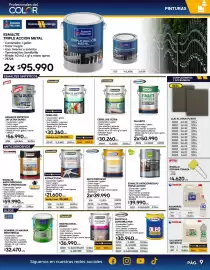 Catálogo Construmart Página 9: Rodillo espuma €4.620,00, Soquina - anticorrosivo €39.990,00