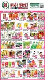 99 Ranch weekly ad Page 1: Yuki & Love Japanese Mochi Series €5,00, I Mei French Cookies €7,00
