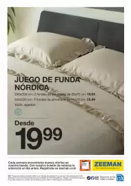 Catálogo Zeeman semana 40 Página 13: Juego de funda nordica €19,99