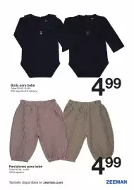 Catálogo Zeeman semana 40 Página 9: Bebé - body para bebe €4,99, Bebé - pantalones para bebe €4,99