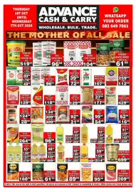 Advance Cash n Carry catalogue week 40 Page 1: SunStar Palm Cooking Oil €519,99, Flair Baked Beans €89,99