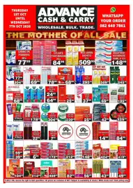 Advance Cash n Carry catalogue week 40 Page 8: Supermax Disposable Razors €43,99, AQUAFRESH TOOTH PASTE €148,99