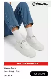 Eobuwie gazetka Strona 2: Sneakersy białe Guess Jeans €199,99