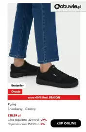 Eobuwie gazetka Strona 8: Sneakersy czarne Puma €238,99