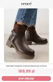 Renee magazyn Strona 9: Botki lekko ocieplane cholewka stylizowana na zamsz Renee €169,99