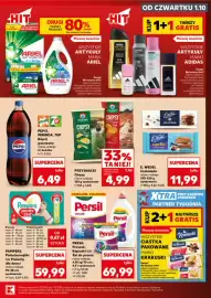 Kaufland gazetka tydzień 40 Strona 11: Chipsy cebulka dymka Przysnacki €4,99, Czekolada mleczna €11,99