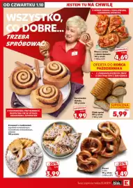 Kaufland gazetka tydzień 40 Strona 16: Chleb sprint €5,99, Croissant z nadzieniem truskawkowo-śmietankowym €3,99