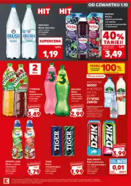 Kaufland gazetka tydzień 40 Strona 23: Napój energetyzujący Classic Tiger €1,99, Nektar czarna porzeczka Hortex €3,49
