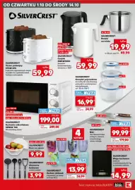 Kaufland gazetka tydzień 40 Strona 28: Toster podwójny Stkw 870 Silvercrest €59,99