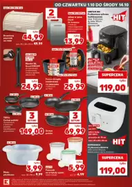 Kaufland gazetka tydzień 40 Strona 29: Blender Ssm 200 €24,99, Zestaw patelni aluminiowych 3-pak Tefal €149,00