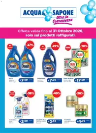 Volantino Acqua & Sapone Pagina 1: Fairy Platinum €17,99, VIAKAL Xxl €2,99