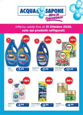 Volantino Acqua & Sapone (valido fino al 31-10)