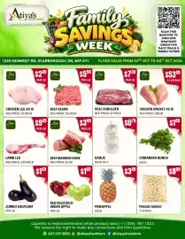 Atiya's Fresh Farm flyer week 40 Page 1