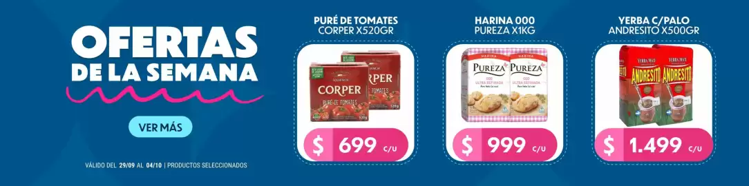 Catálogo Supermercados Toledo semana 40 Página 1