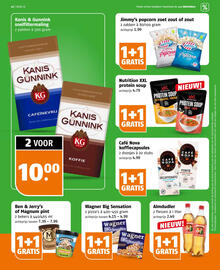 Poiesz folder week 41 Pagina 40: Jimmy's popcorn zoet zout of zout €1,99, Nutrition XXL protein soup €4,79