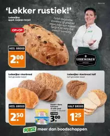 Poiesz folder week 41 Pagina 11: Appel rozijnen brood €2,00, Lodewijker vloerbrood half €1,25