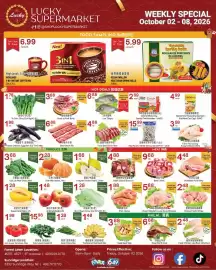 Lucky Supermarket flyer week 40 Page 1
