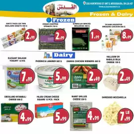 Al-Quds Supermarket flyer week 40 Page 6: Obouland intanbuli cheese €4,99, Hajdu cream cheese square €5,99