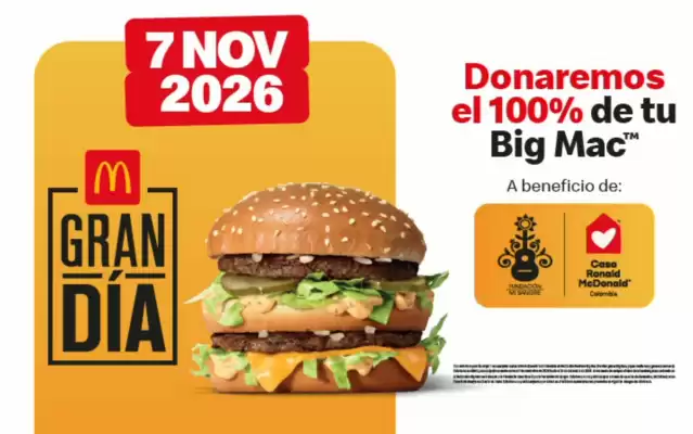 McDonald's (válido hasta 9-11)