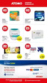 Catálogo Atomo Conviene semana 40 Página 11: Pond's crema facial €3.242,25, Pampers pañales