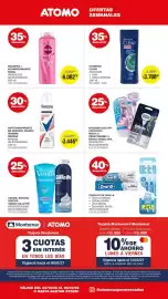 Catálogo Atomo Conviene semana 40 Página 14: Gillette mach 3 corso cuerpo, Clear shampoo anticaspas €3.788,85