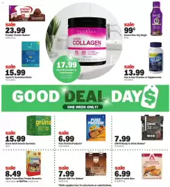 Meijer weekly ad week 41 Page 3: Muscle Milk Pro Shakes €7,99, Ensure Max 42g Single €0,99