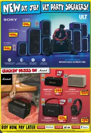 JB Hi-Fi catalogue Page 46: Marshall Kilburn III €449,00, Marshall Major V €179,00