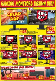 JB Hi-Fi catalogue Page 5: ASUS 27" 4K 240Hz QD-OLED Gaming Monitor €1.299,00