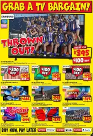 JB Hi-Fi catalogue Page 9: TCL The Frame QLED 4K Smart TV €645,00, Falcon 50" 4K AI Google QLED TV €299,00