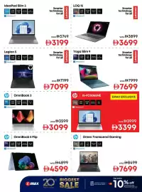 Emax catalogue Page 10: IdeaPad Slim 3 CORE 16GB 512GB Shared 15.3" RAM SSD Graphics WUXGA Windows 11 Legion 5 CORE 16GB RAM