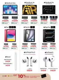 Emax catalogue Page 3: MacBook Air MacBook Pro Supercharged by M5. MacBook Neo Supercharged by M5. 13" 256GB SSD 13" 512GB