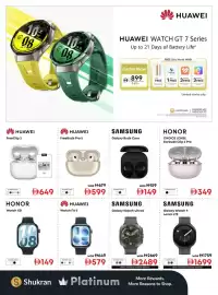 Emax catalogue Page 7: 280 10 08 FRI 18 30° Max slope HUAWEI FreeClip 2 FREE Bundle 20 HUAWEI 280 10 08 FRI 18 DE HUAWEI