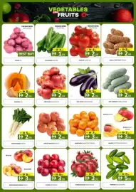 Al Madina Hypermarket catalogue Page 2: PEACHES TWO DAYS OFFER (Sat & Sun Only) BEST BUY ONION/KG VEGETABLES AND FRUITS