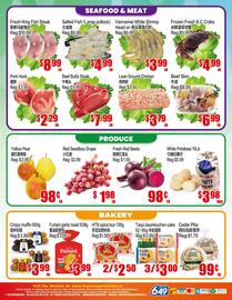 Fusion Supermarket flyer week 40 Page 4: Fresh King Fish Steak €8,99, Lean Ground Chicken €3,79