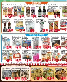 Fusion Supermarket flyer week 40 Page 2: SH cut crab €4,99, TC vegetable spring roll €2,99