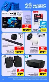 Carrefour gazetka Strona 14: Soundbar SAMSUNG HW-QS700F €1.199,00, Projektor przenośny HY300 €169,00