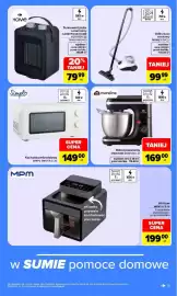 Carrefour gazetka Strona 15: Kuchenka mikrofalowa SIMPL SMO17LG-26 €149,00, Termowentylator ceramiczny CARREFOUR HOME €79,99