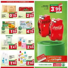 Volantino Despar Sicilia Pagina 15: Pasta fresca all'uovo Casa Milo €0,79, Kit 50 pezzi palette/bicchieri/zucchero €1,47