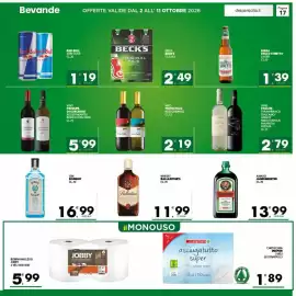 Volantino Despar Sicilia Pagina 17: Whisky Ballantine's €11,99, Amaro Jagermeister €13,99