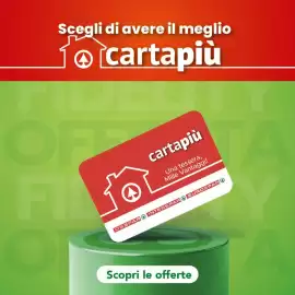 Volantino Despar Sicilia Pagina 3: Scegli di avere il meglio cartapiù OFF FIL ON cartapiù Una tessera, Mille Vantaggi!