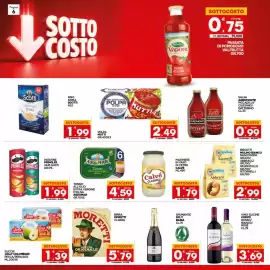 Volantino Despar Sicilia Pagina 6: Birra Moretti €5,79, Succhi Jolly Colombani €1,39