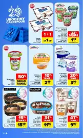 Carrefour gazetka tydzień 41 Strona 28: Big Milk €11,99, Śmietana PIĄTNICA €2,49