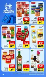 Carrefour gazetka tydzień 41 Strona 40: Ketchup Kotlin €5,99, Oliwa LA ESPAÑOLA extra virgin €1,00